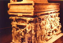 Sarkophag im Mosaikmuseum